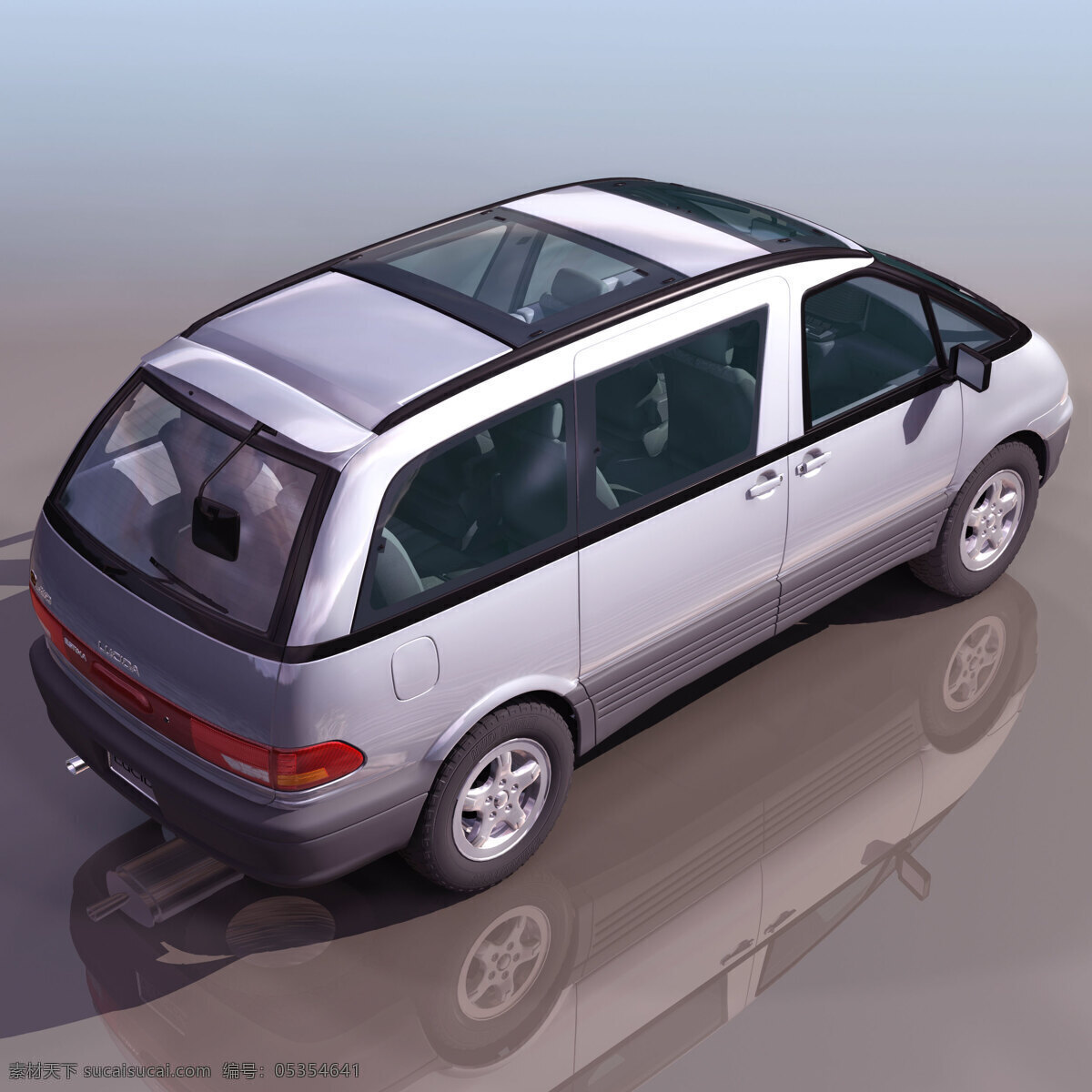 日产 mpv 汽车模型 车模 小客车 3d模型素材 其他3d模型