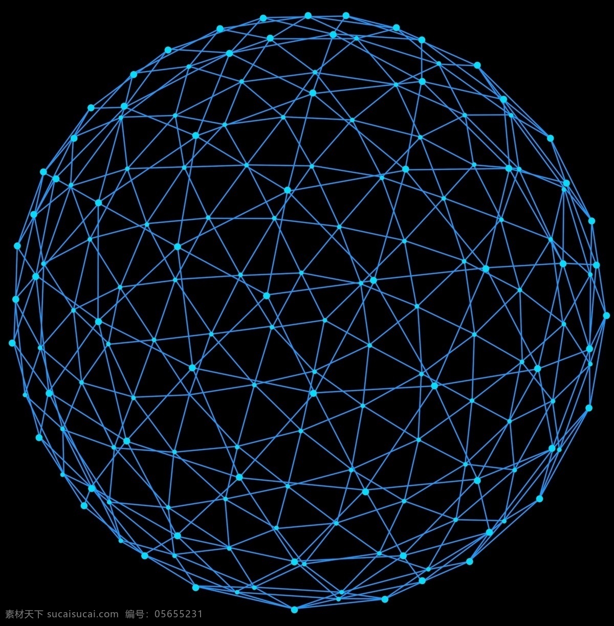 科技球 蓝色球 线条球 球状 科技感 科技背景 底纹边框 花边花纹