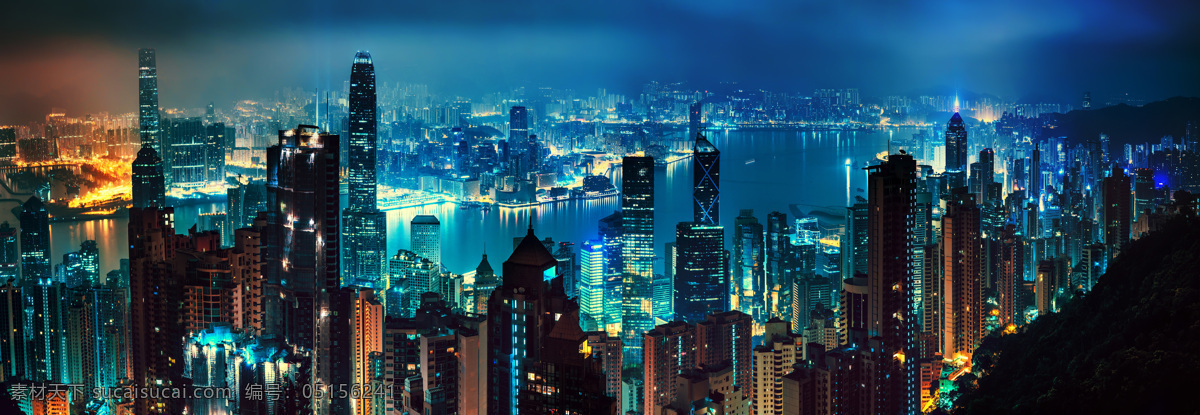 香港风景摄影 香港夜景 摩天大楼 高楼大厦 美丽城市风景 城市风光 城市景色 繁华都市 环境家居 黑色