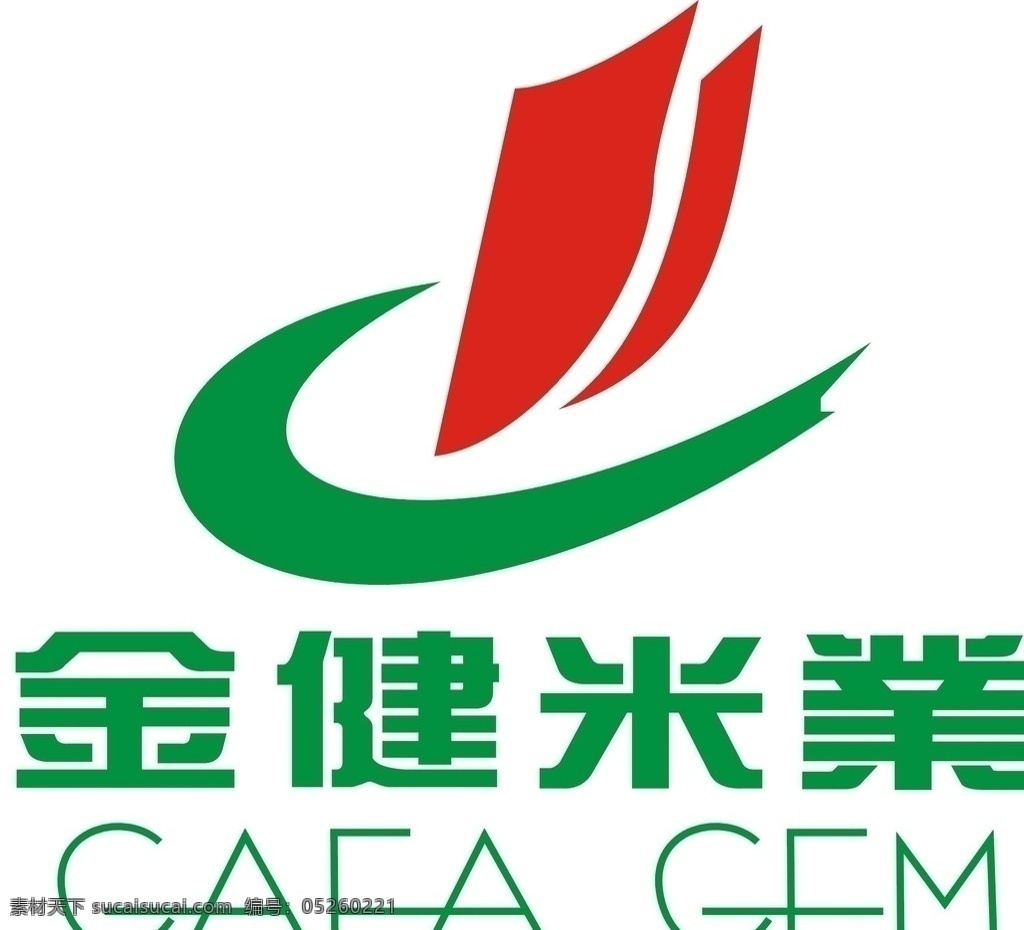 金健米业 logo 标志 企业 标识标志图标 矢量
