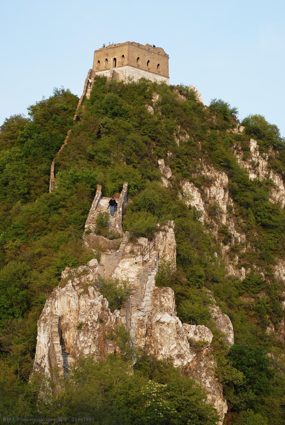 长城 箭扣 箭楼 烽火台 山峦 国内旅游 旅游摄影 黑色