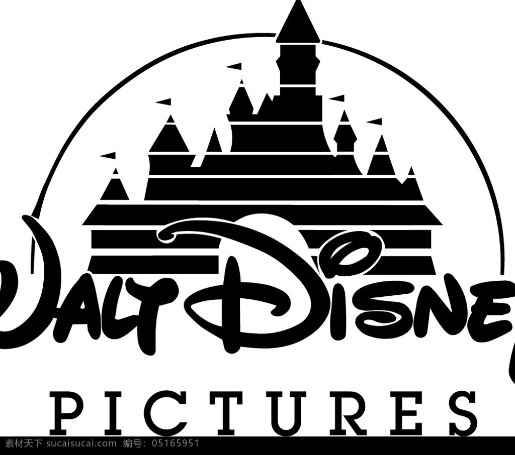 disney 迪士尼 标识标志图标 企业 logo 标志 矢量图库