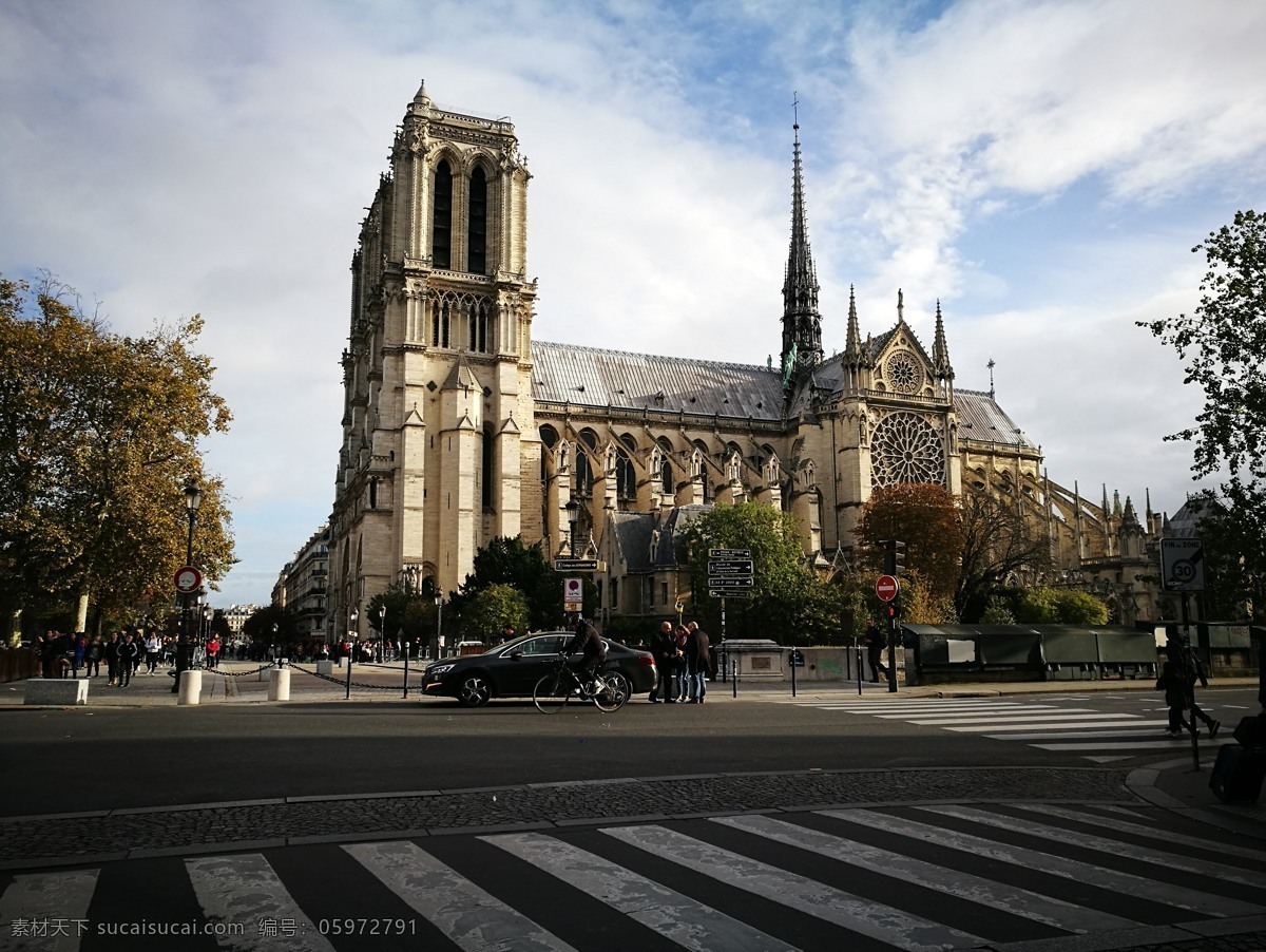 巴黎圣母院 法国 巴黎 教堂 风景名胜 旅游 欧洲 古迹 建筑 欧洲旅游 旅游摄影 国外旅游