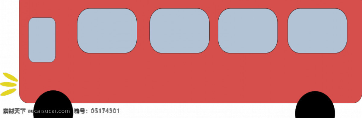 简单 红色 向量 总线 巴士 公共 剪贴画 卡通 汽车 汽车运输 艺术 运输 剪辑 域 svg 矢量图 日常生活
