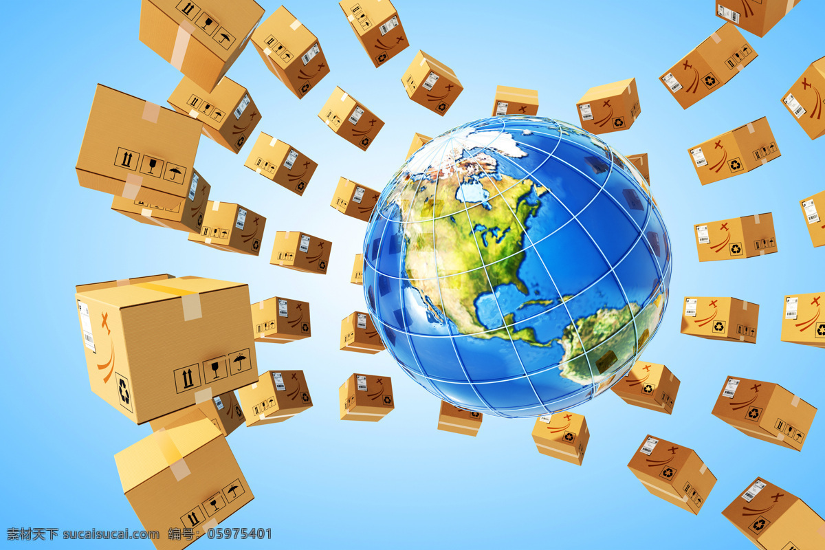 快递 全球货运 码头 飞机货运 航运 陆运 海运 货物 国际快递 快递员 集装箱 现代科技 交通工具