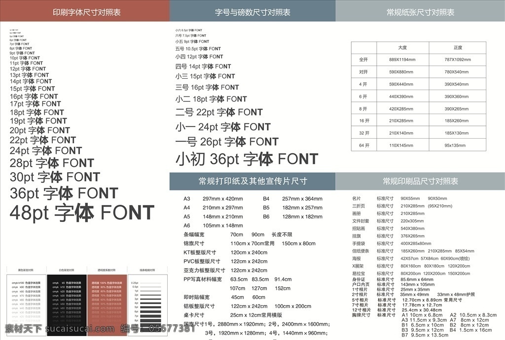 广告 常用 尺寸 大全 常用尺寸 板材 纸张 相片