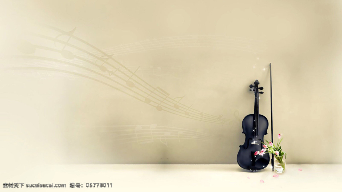 低沉 咏叹 背景 壁纸 黑色 乐章 小提琴 灰质墙 乐曲 背景图片