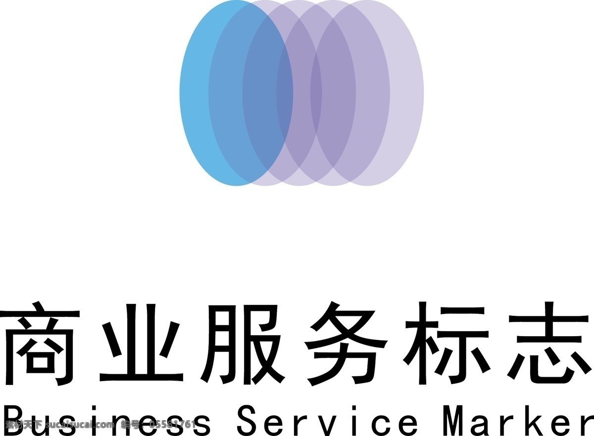 商业服务 logo 传媒 公司 渐变logo 标志