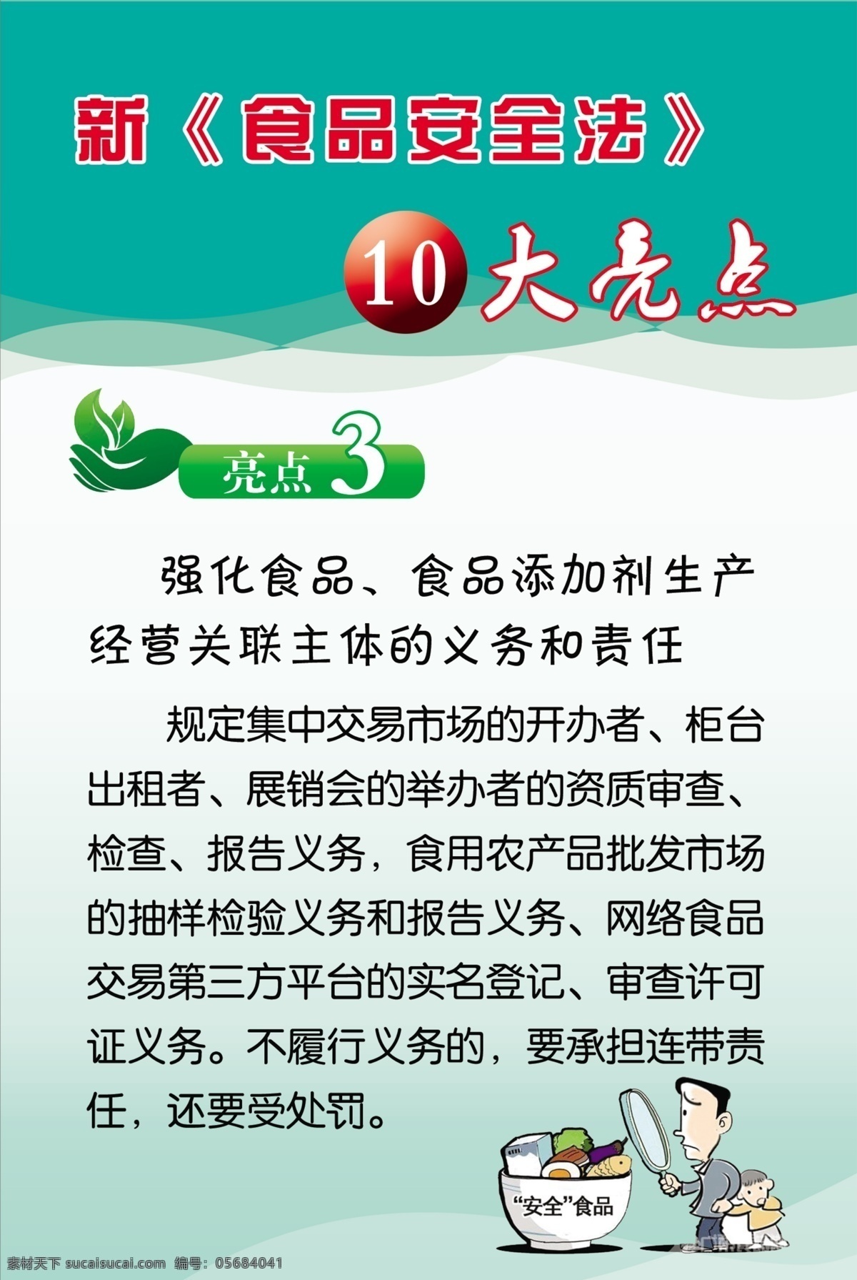 新 食品 安全法 址 大 亮点 食品安全法 新食品安全法 十大亮点 食品安全城市 展板背景 展板模板