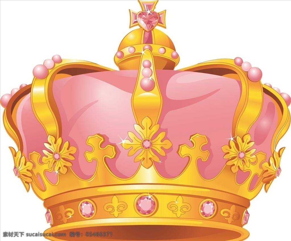 皇冠 黄冠 粉色 钻石 珠宝 至尊