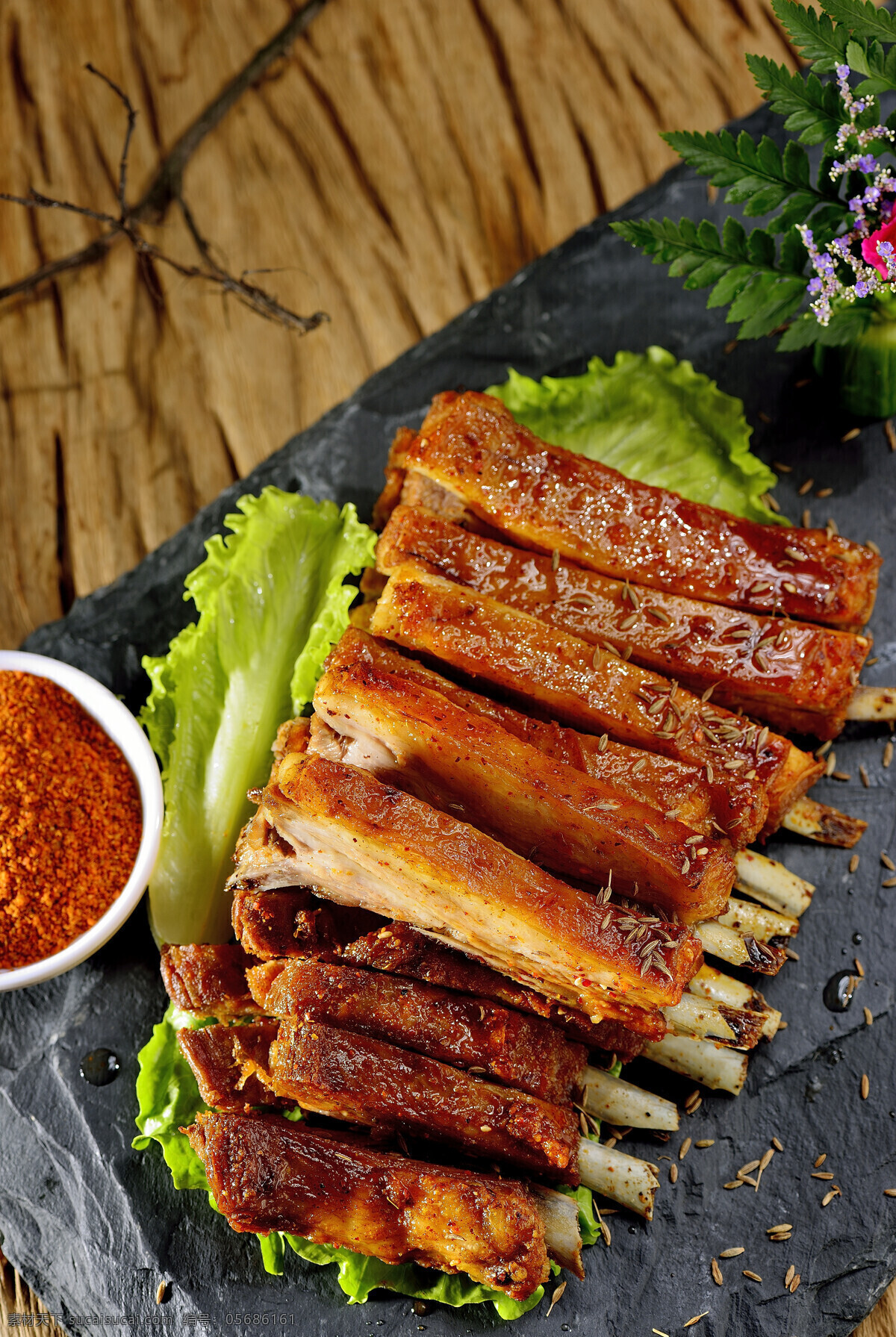 烤羊排高清 羊排 孜然羊排 麻辣羊排 特色美食 美食广告素材 美食 餐饮美食 传统美食