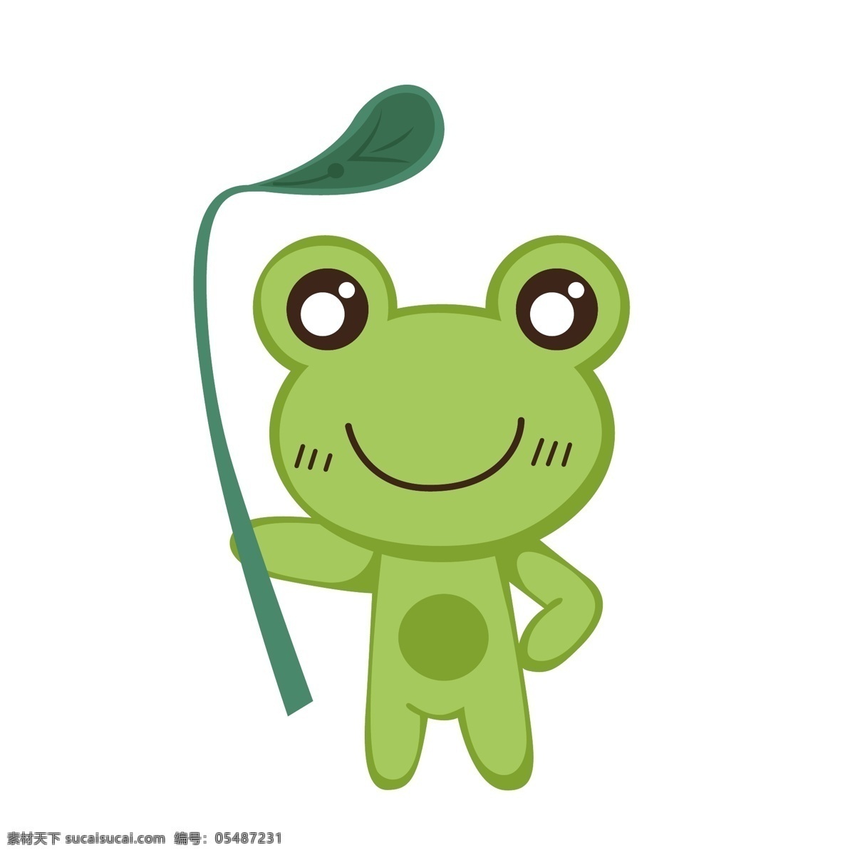 绿色 青蛙 矢量 卡通 卡通动物 可爱 可爱动物 可爱青蛙 绿色的青蛙 卡通青蛙 可爱的