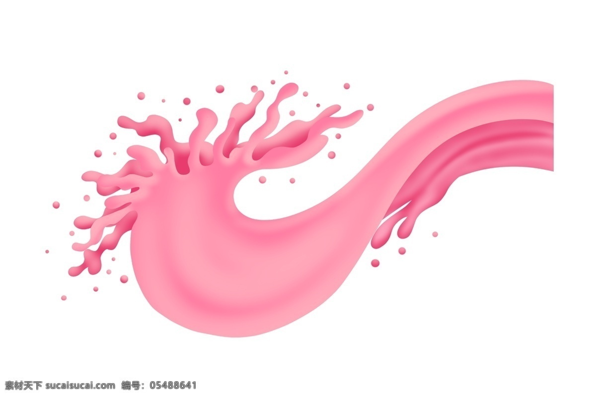 飞溅 水蜜桃 汁 插画 飞溅的液体 水蜜桃汁 水花 甜品 果汁 美味的果汁 溅起的果汁 卡通液体
