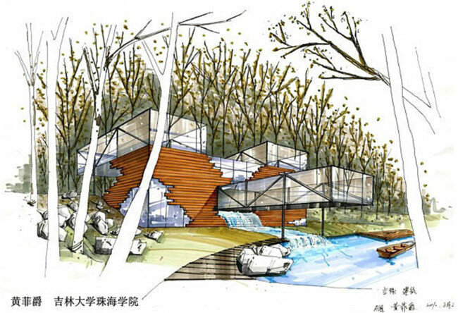 冬天公园景观 园林景观 房地产广告 房地产效果图 广告设计模板 园林水景 游泳池 风景 园林风景 建筑 树木 绿化 广场