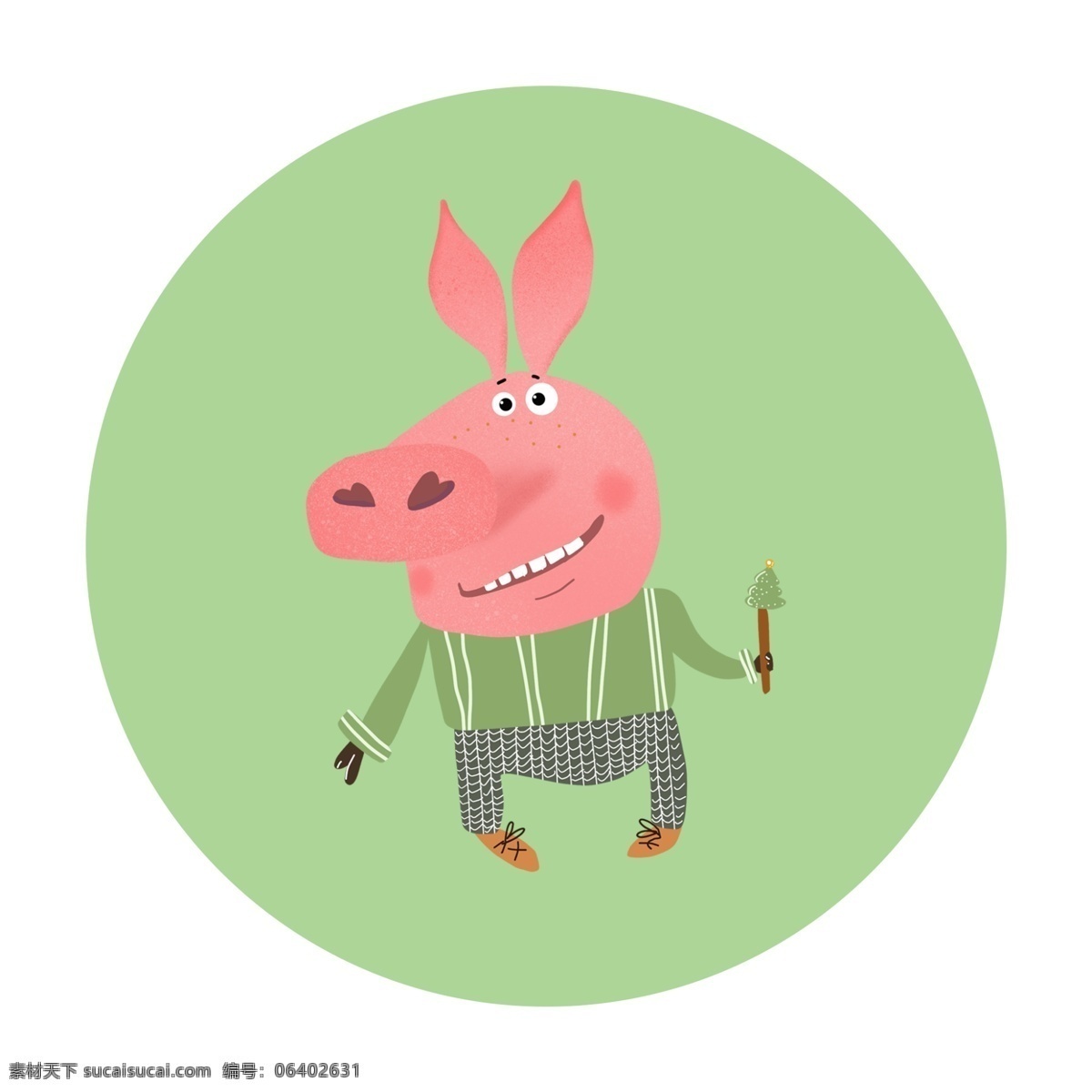 原创 手绘 可爱 卡通 小 猪 元素 小猪元素 插画 儿童画 幼儿园素材 手绘小猪