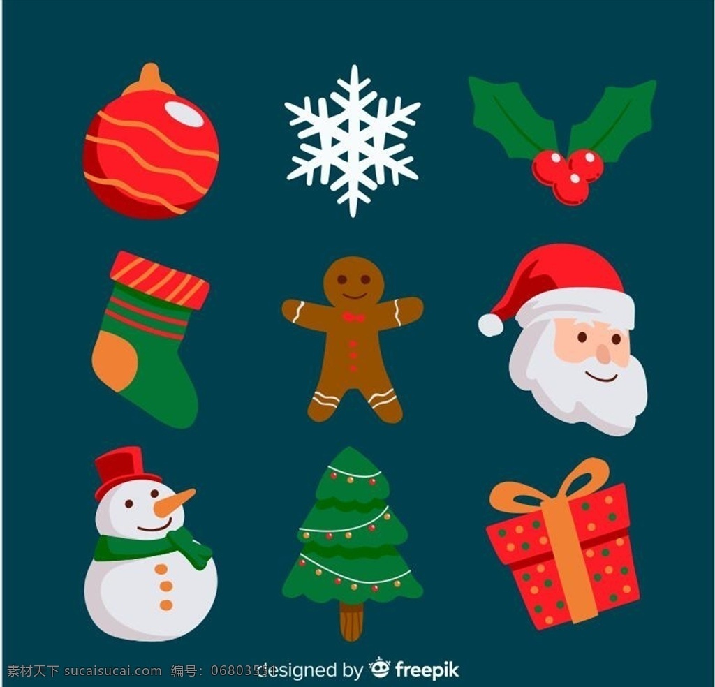 圣诞元素素材图片下载-素材编号06803551-素材天下图库