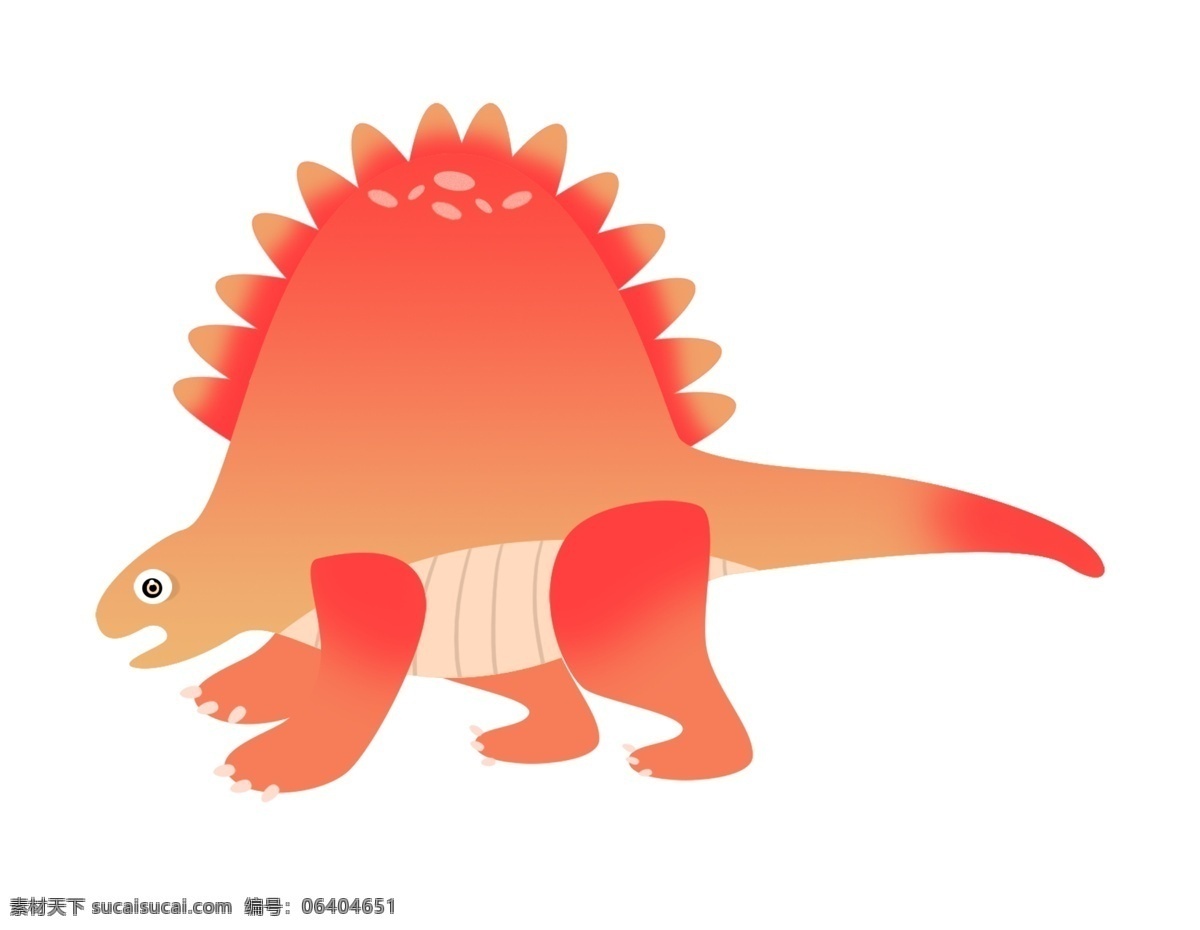 卡通 红色 恐龙 插画 红色恐龙 卡通恐龙 可爱的恐龙 卡通红色恐龙 红色恐龙插图 三角龙 红色小恐龙