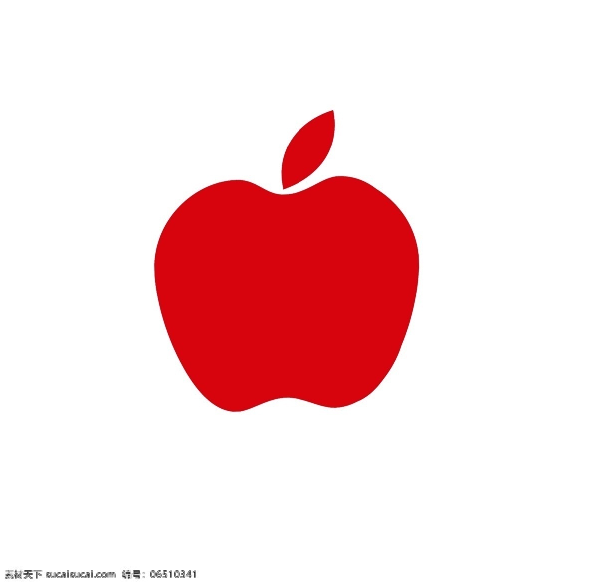 红苹果 源文件 白色
