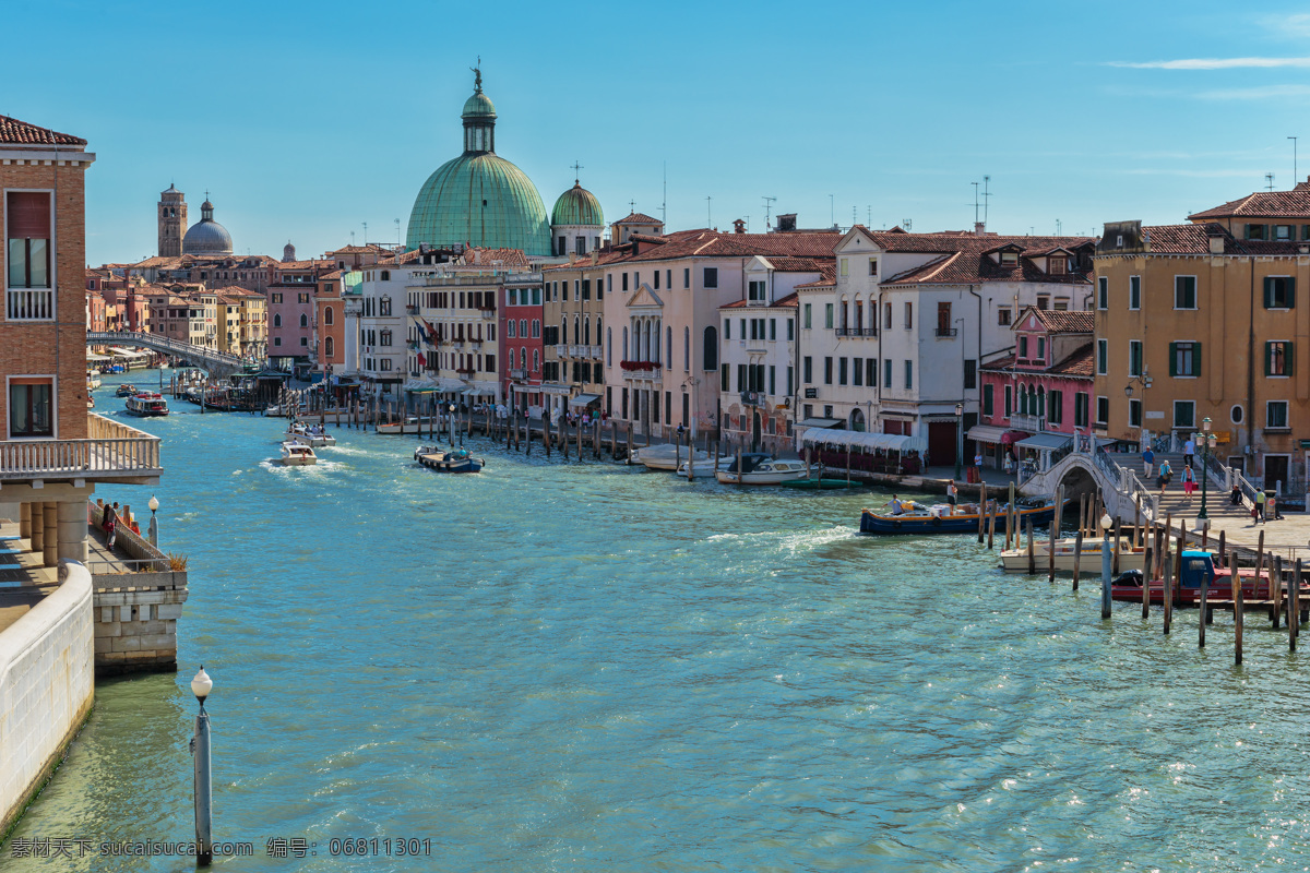 威尼斯风景 水城风光 意大利风景 美丽风景 城市风景 美丽景色 美景 城市风光 环境家居 青色 天蓝色