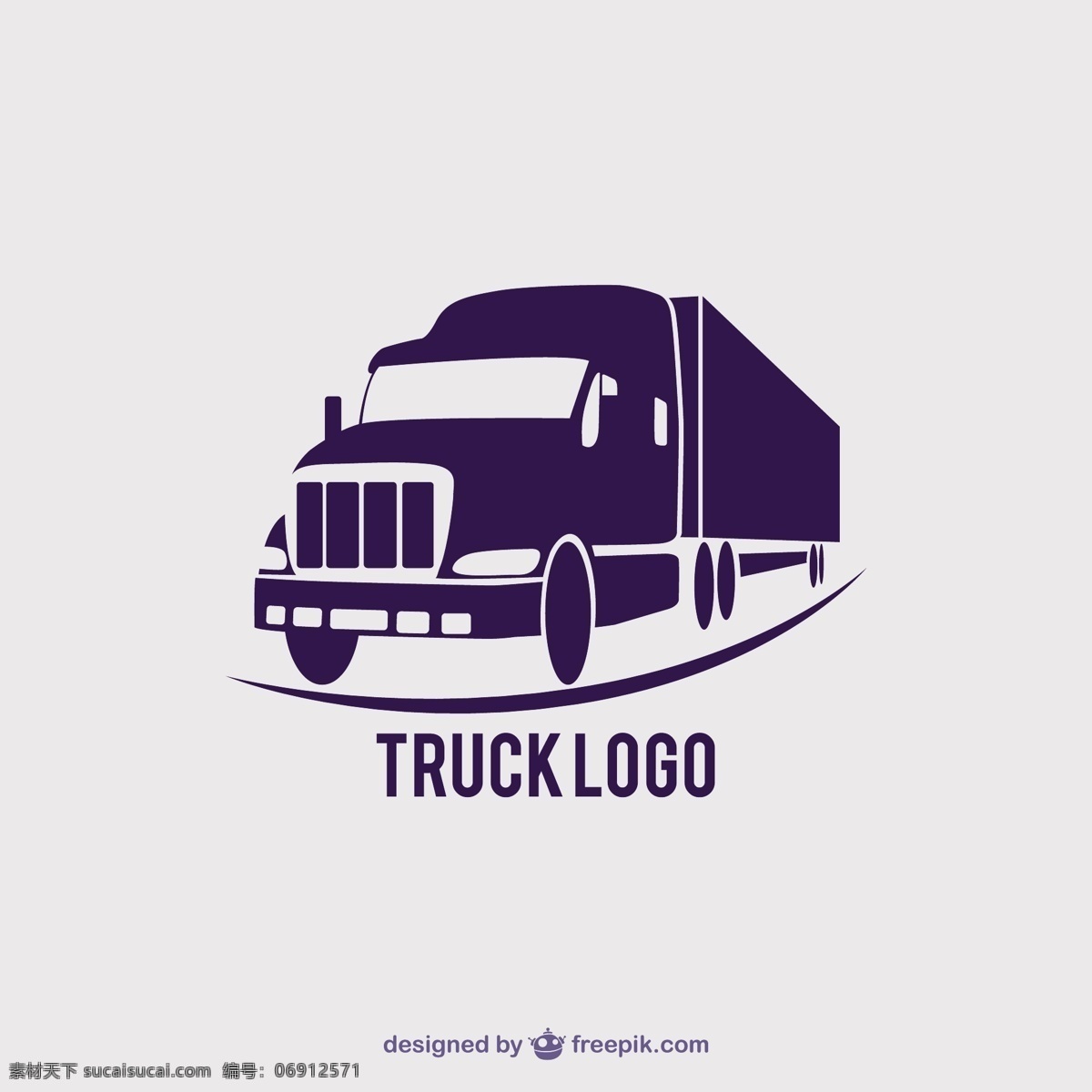 汽车标志 标志 卡车 运输卡车 标识 白色