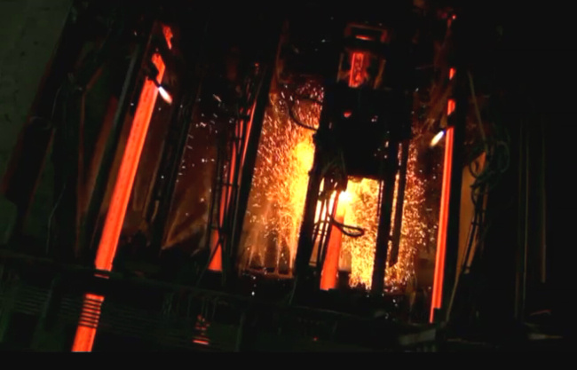 工业 电焊 熔炉 视频