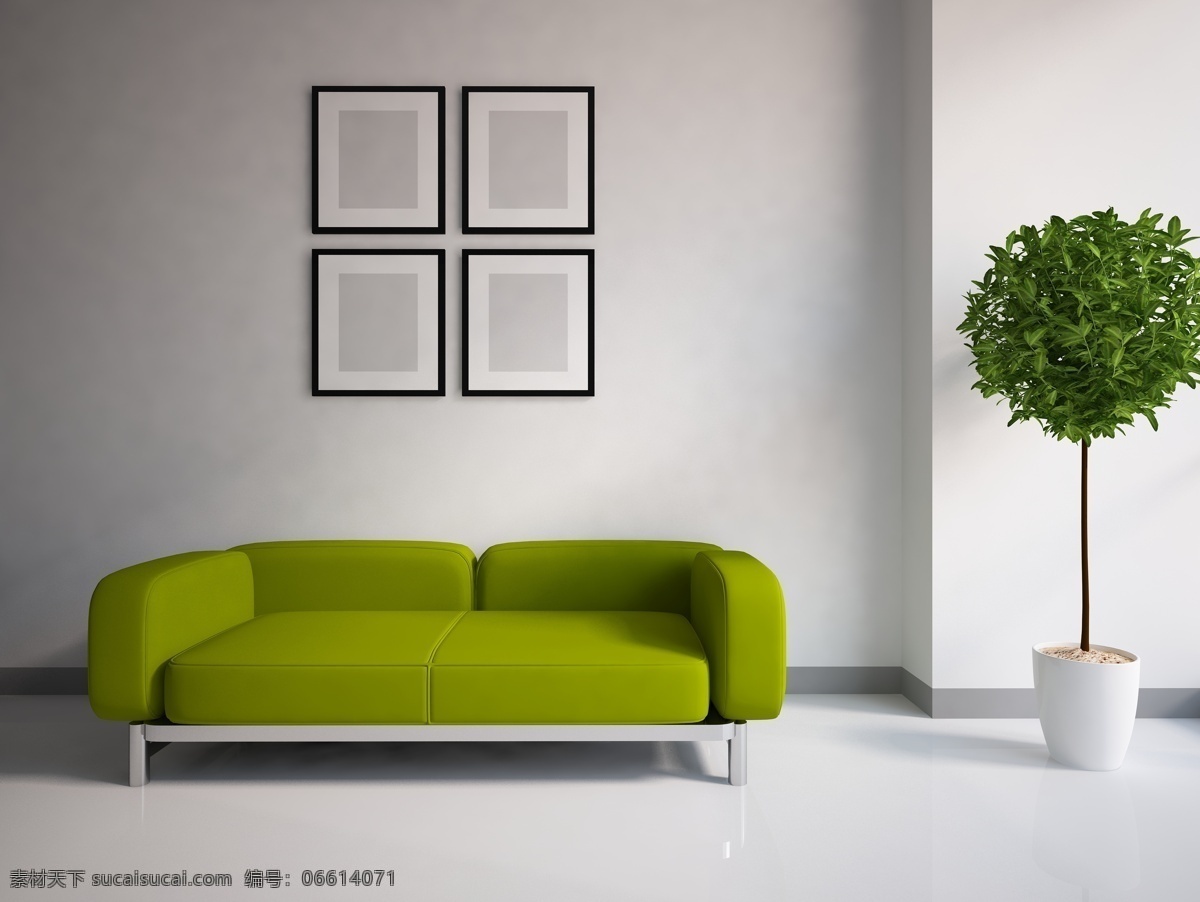 简单 客厅 装饰设计 绿植 沙发 时尚装饰 现代主义风格 极 简 风格 室内装饰 室内装修 室内装潢 室内设计 效果图 装修风格 环境家居 灰色