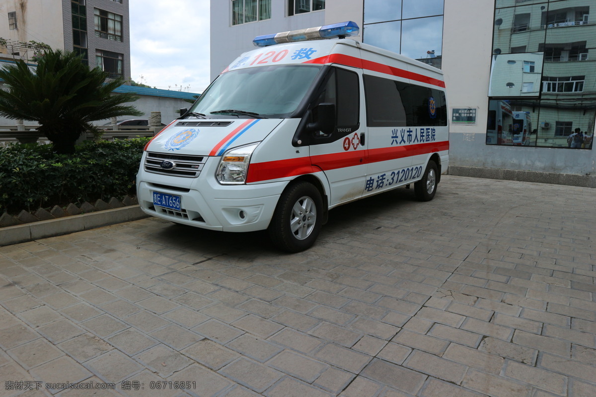 医院救护车 救护车 医院急救车 120车 120急救车 120救护车 综合摄影 现代科技 交通工具