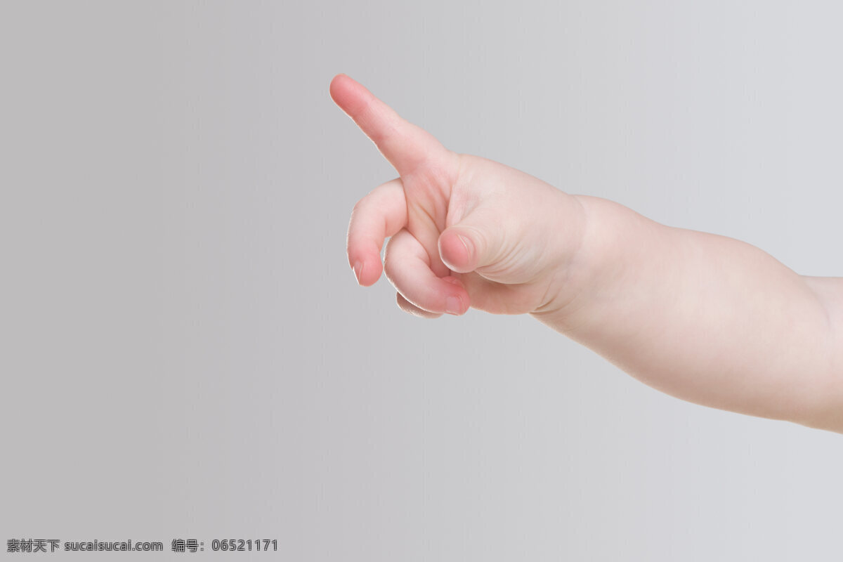 婴儿的小手 婴儿 小手 指向 左方 可爱 人物图库 儿童幼儿