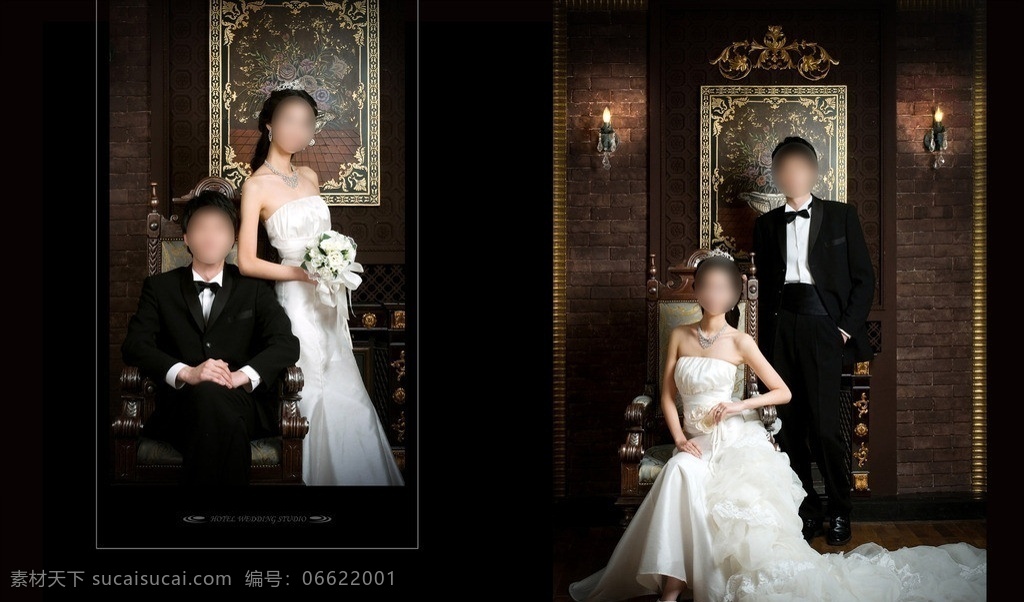 结婚照 男女 西装 古典 礼服 女 男 照片 欧美 人物摄影 人物图库