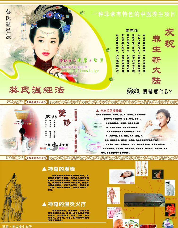 养生展板 养生 知识 底纹背景 底纹边框 美容 排毒 百科知识 温氏秘方 矢量 展板 其他展板设计