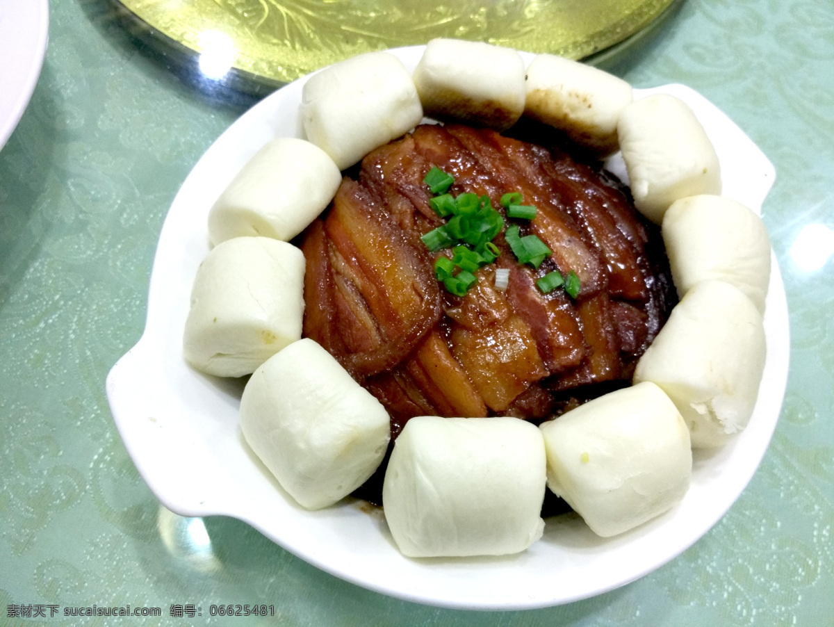 梅菜扣肉 扣碗肉 白馍扣肉 梅干菜扣肉 五花肉 摄影图片 餐饮美食 传统美食