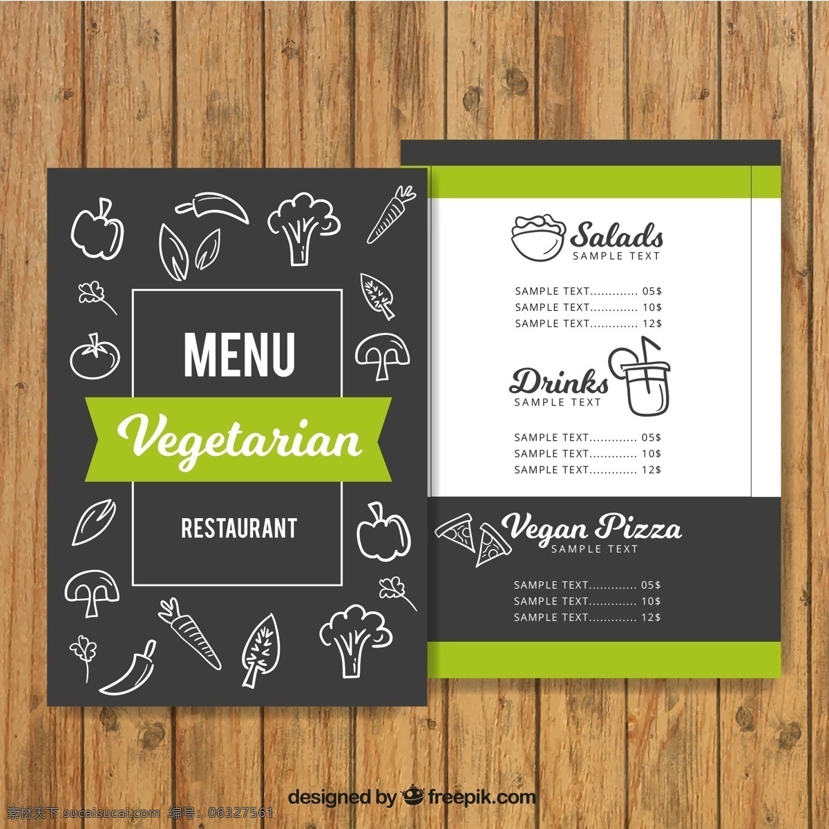 素 菜单 图纸 黑板 风格 素菜单 黑板风格菜单 素食菜单 矢量菜单 卡通菜单 白色