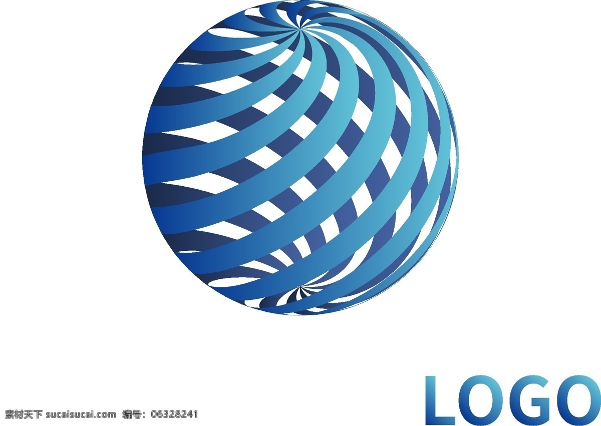 蓝色 商务 網 絡 logo 企业 标识 名片设计素材 logo设计