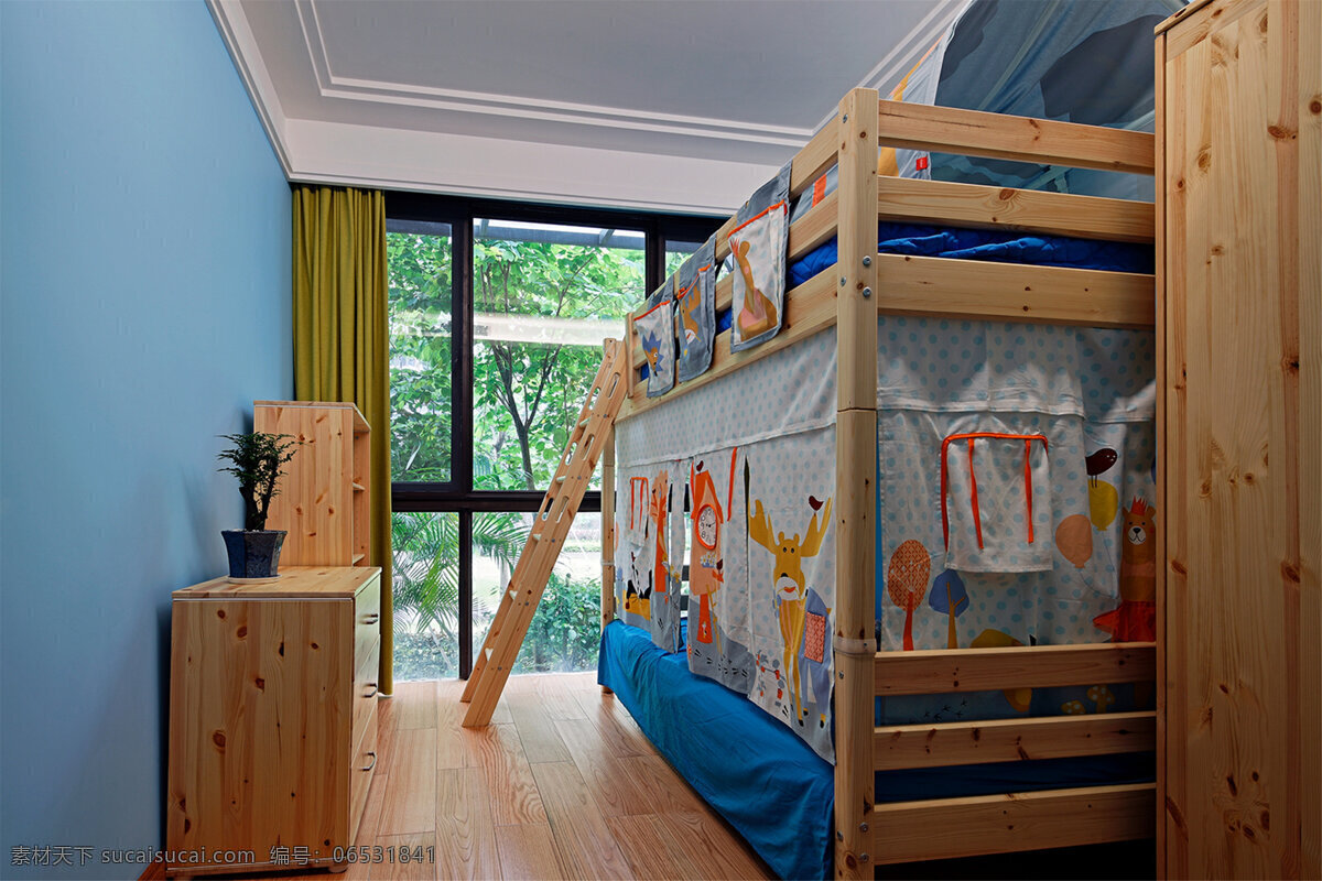 现代 简约 学生 卧室 双层床 设计图 家居 家居生活 室内设计 装修 室内 家具 装修设计 环境设计