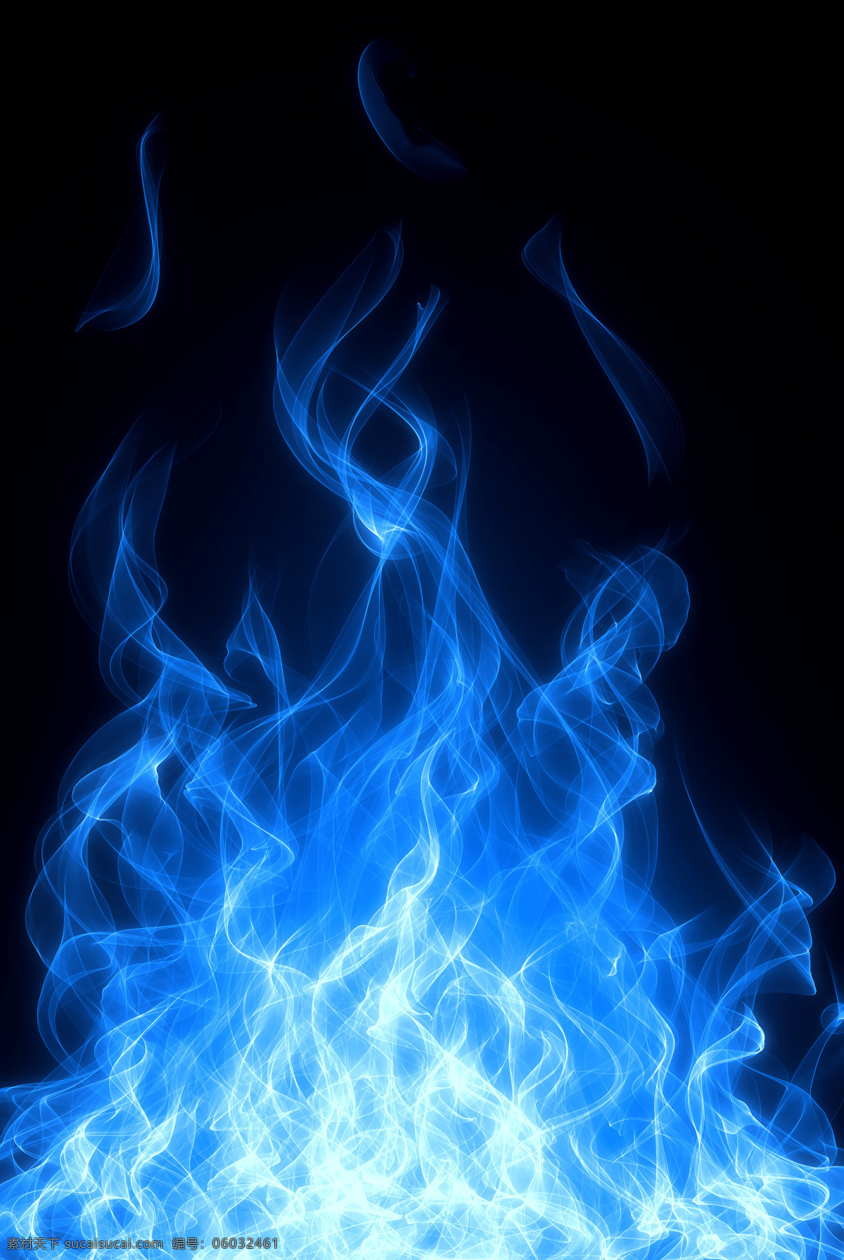 蓝色 梦幻 火焰 背景图片 蓝色火焰 火苗 大火 燃烧 梦幻火焰背景 梦幻火焰 冰水烈火 生活百科 黑色