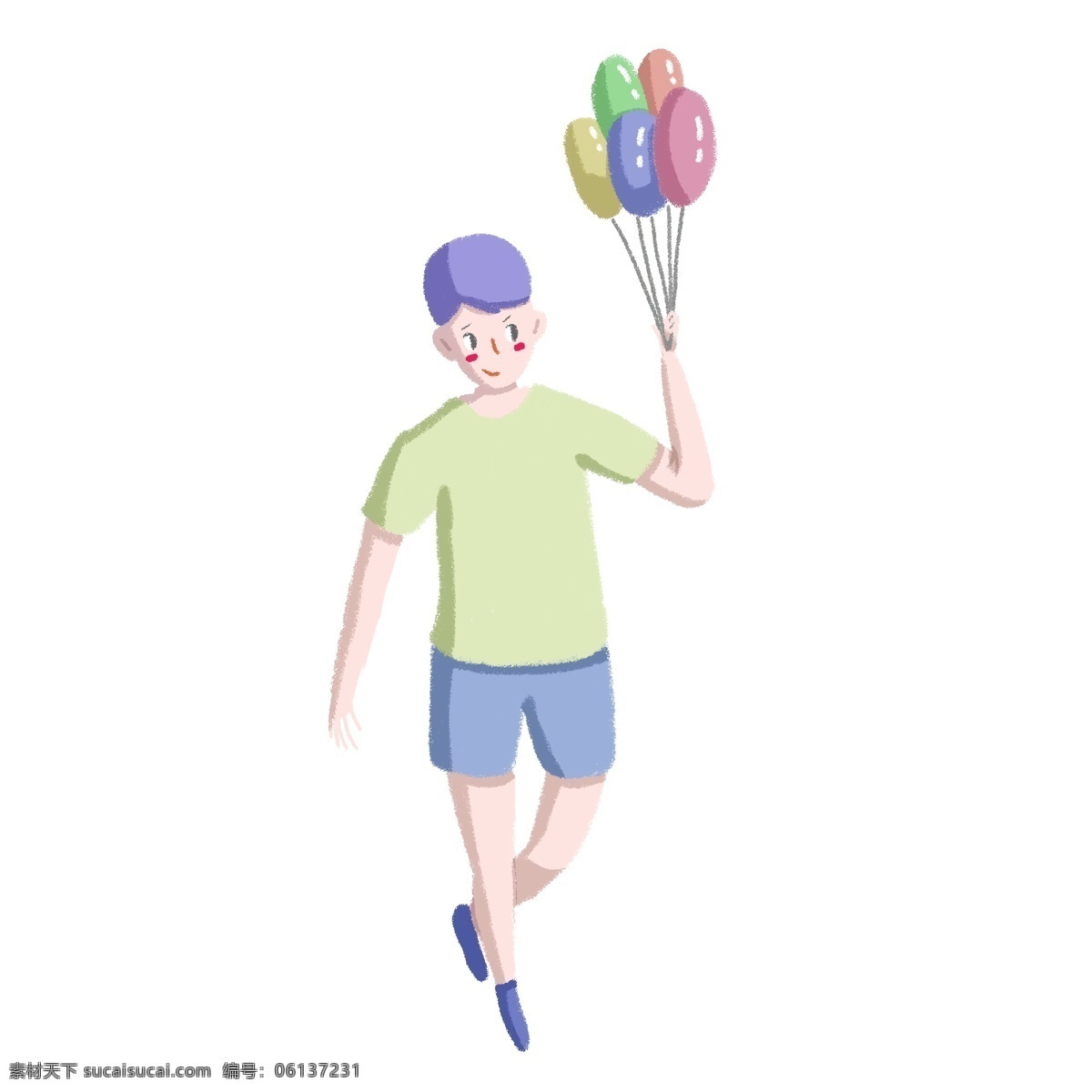 手 气球 小 男孩 手拿气球 洋泡泡 小男孩 小男生 儿童 六一儿童节 6月1日 游玩 玩耍 开心 高兴