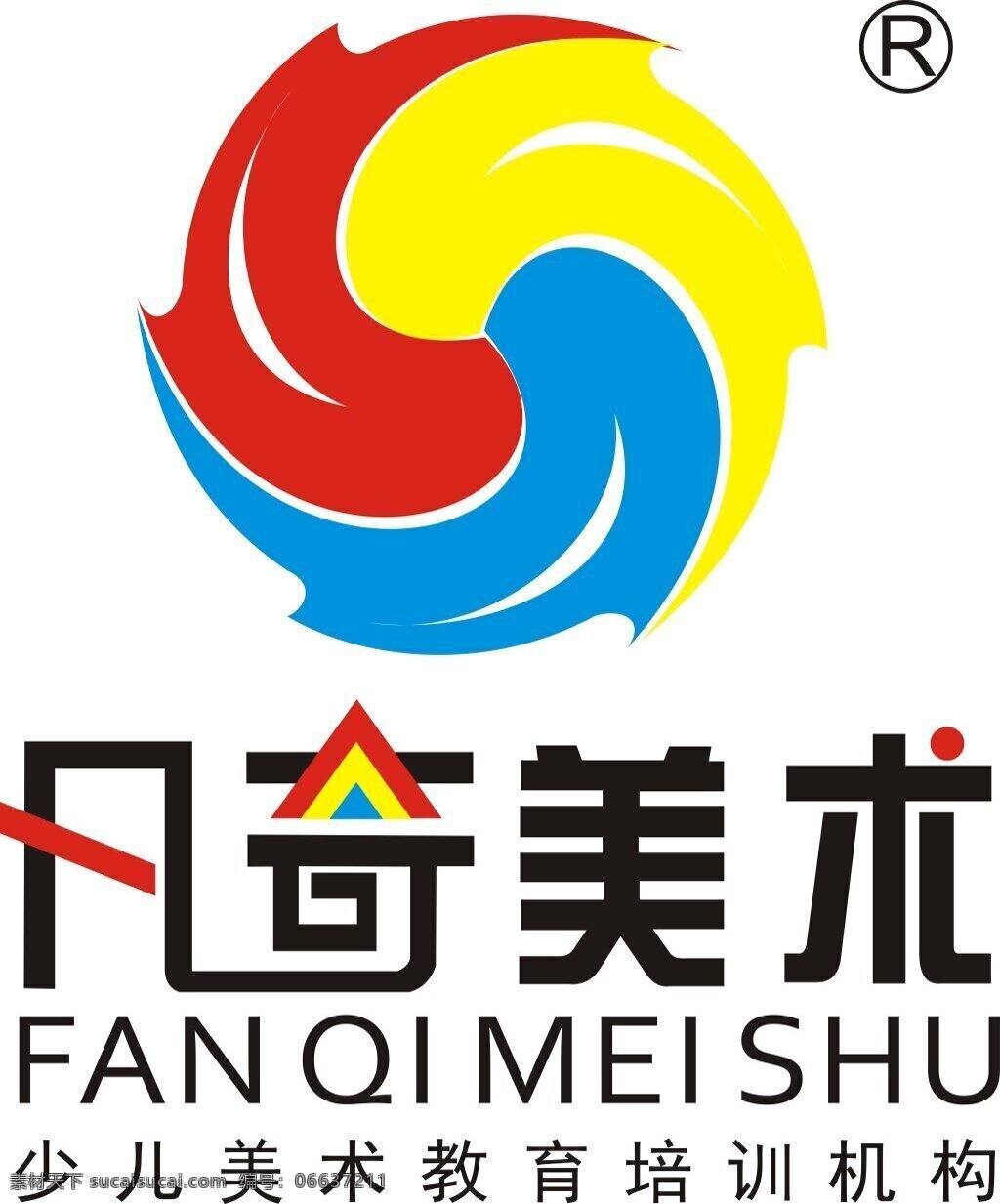 凡奇 美术 logo 培训 教育