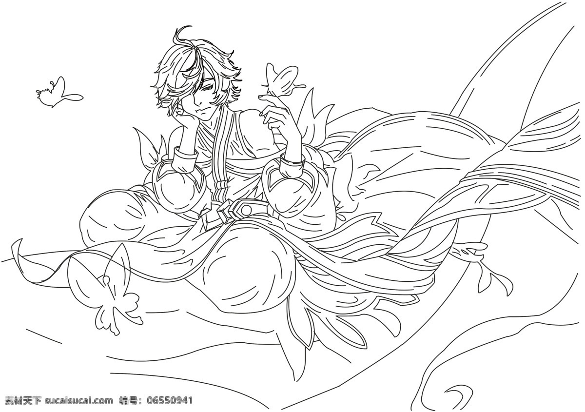 王者荣耀庄周逍遥梦幻素材图片下载-素材编号06550941-素材天下图库