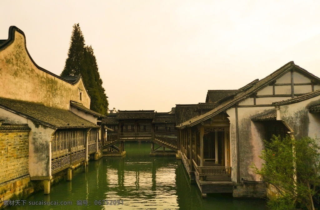 水乡 东栅 西栅 江南 南栅 北栅 旅游 风景 历史 浙江旅游 古色古香 古老的建筑 江南水乡 乌镇风光 自然景观 风景名胜