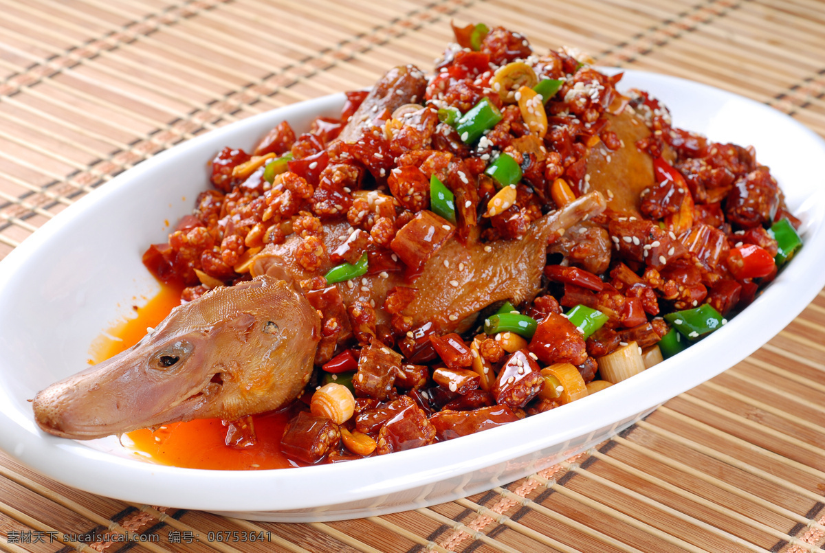 色热菜八仙鸭 美食 传统美食 餐饮美食 高清菜谱用图