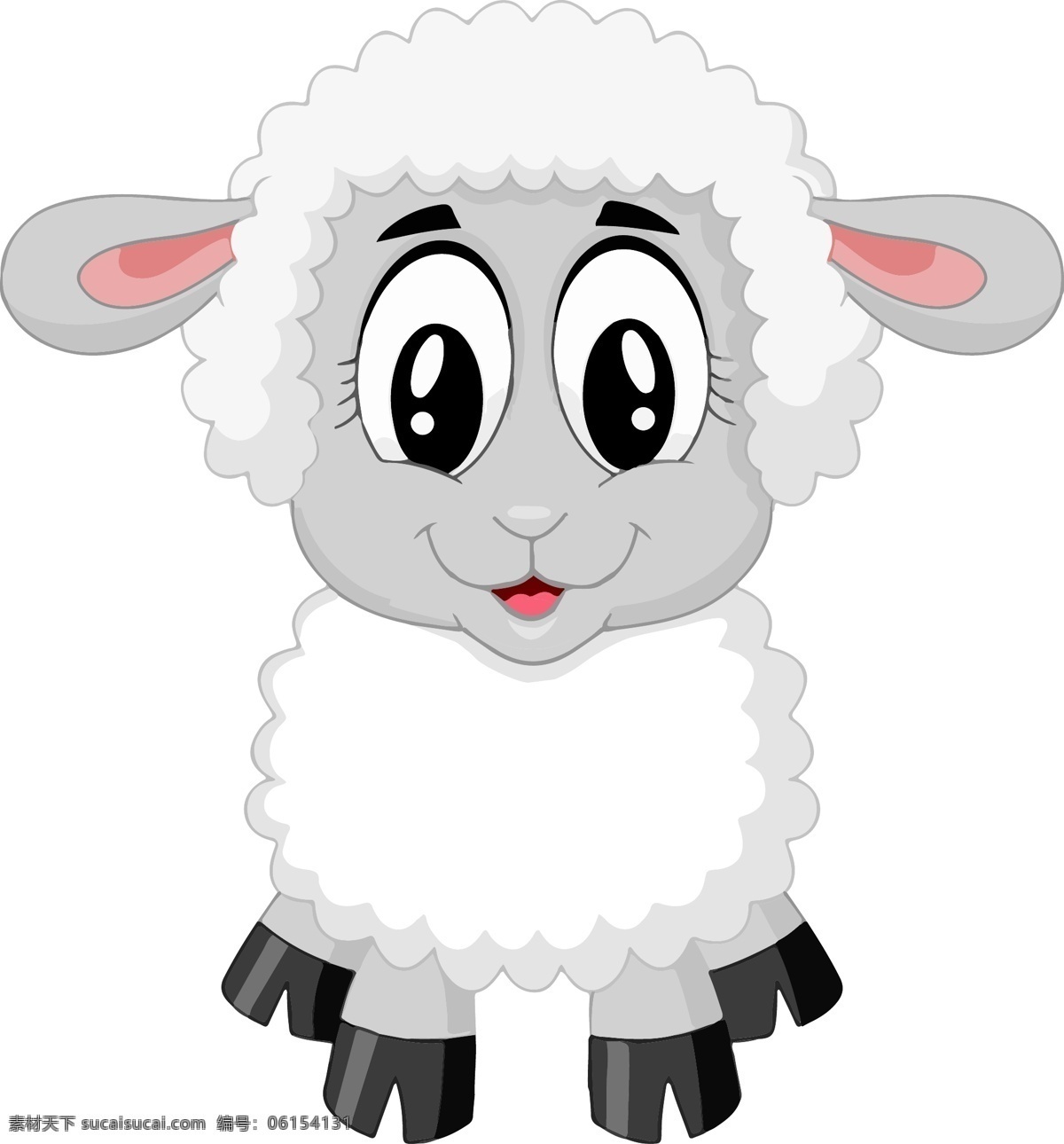 卡通 小绵羊 绵羊 羊子 羊 可爱绵羊