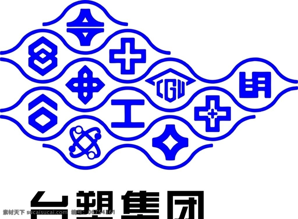 台塑集团 华亚 工业 管标 志 矢量图 管业 工业管 标志矢量图 企业标志 标志图标 企业 logo 标志