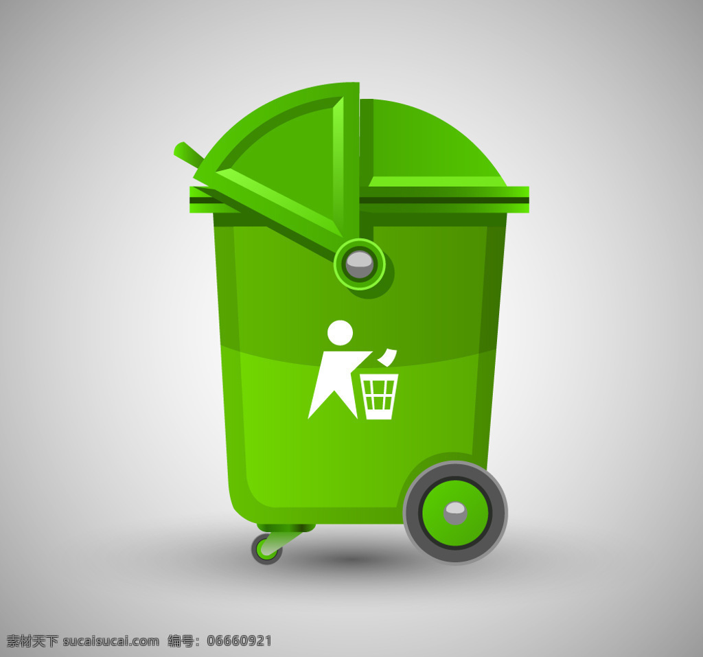 垃圾桶矢量图 垃圾 垃圾桶 环保 环境 回收 废品回收