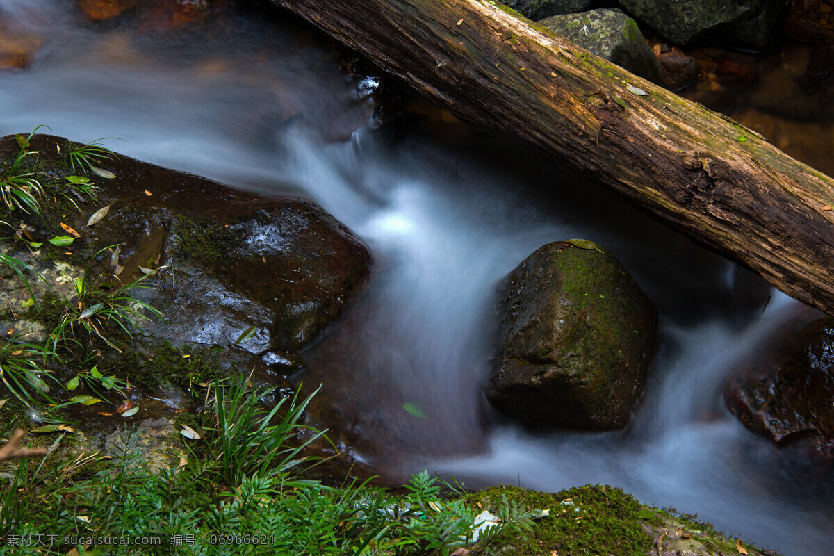 山涧溪流 原始森林 生态 环保 小河 溪流 自然景观 山水风景