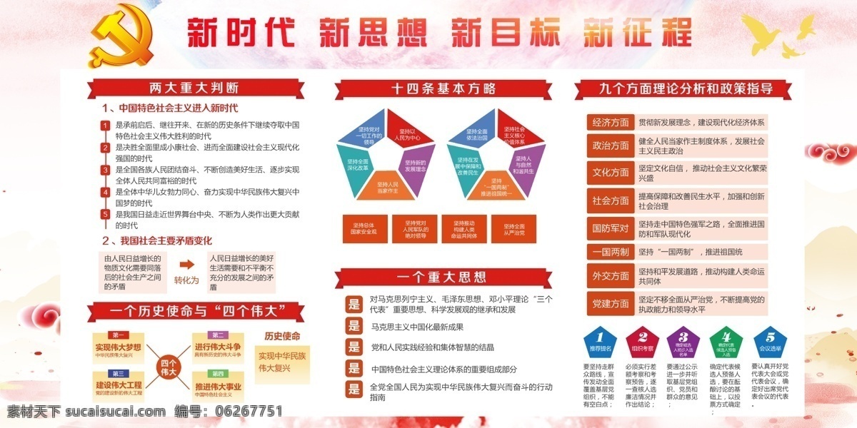大气 精美 中国 风 十 九大 报告 精神 展板 学习贯彻 十九大 党建展板 党建宣传 十九大精神 十九大解读 十九大专栏 十九大展板 十九大学习 十九大内容 十九大栏目 十九宣传 十九大报告