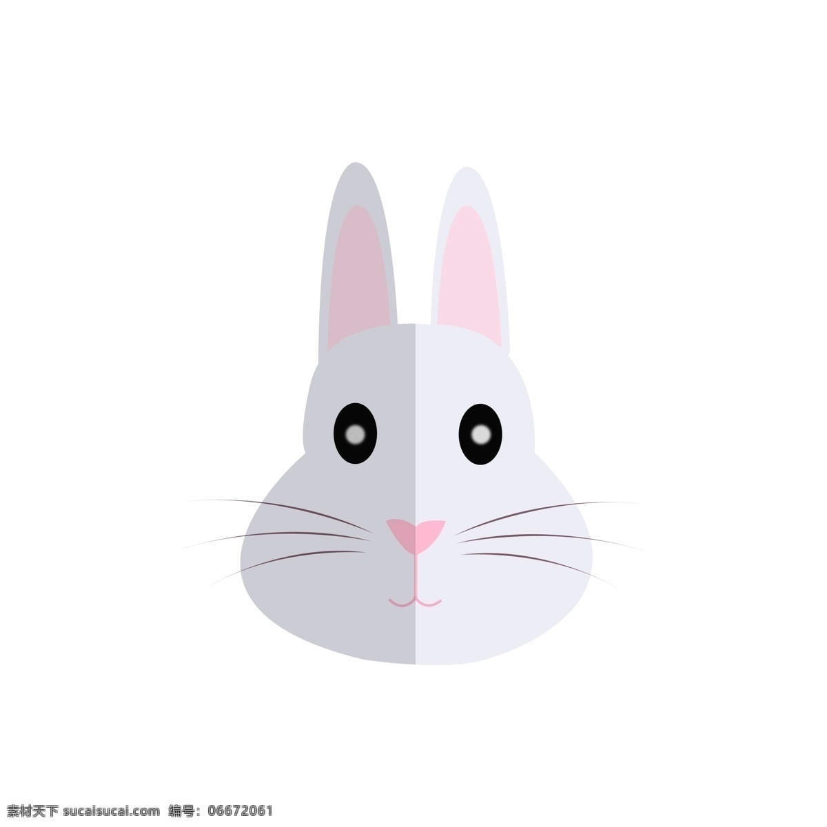 十二生肖 小 兔子 卡通 可爱 头像 小兔子 可爱头像 卡通头像 兔子头像 兔子图标 动物头像