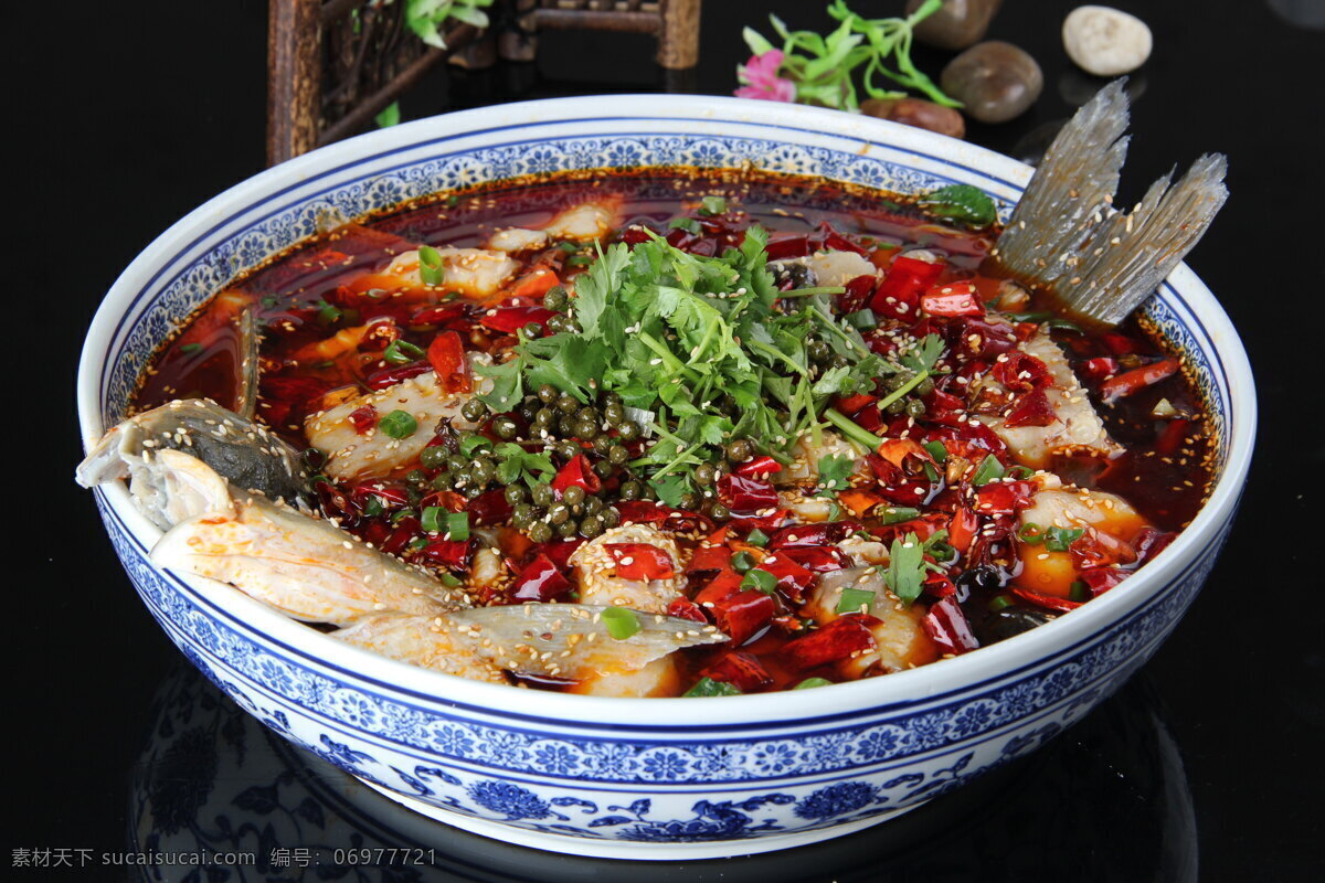 沸腾鱼 麻辣 香辣 咸鲜 滑嫩 鱼 餐饮美食 传统美食