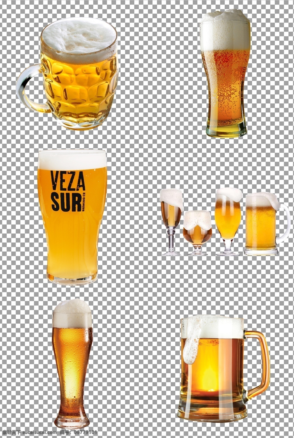 夏日冰啤酒 夏日 冰啤酒 香醇 啤酒 免抠 元素 抠图 透明 通道 png免抠图 分层