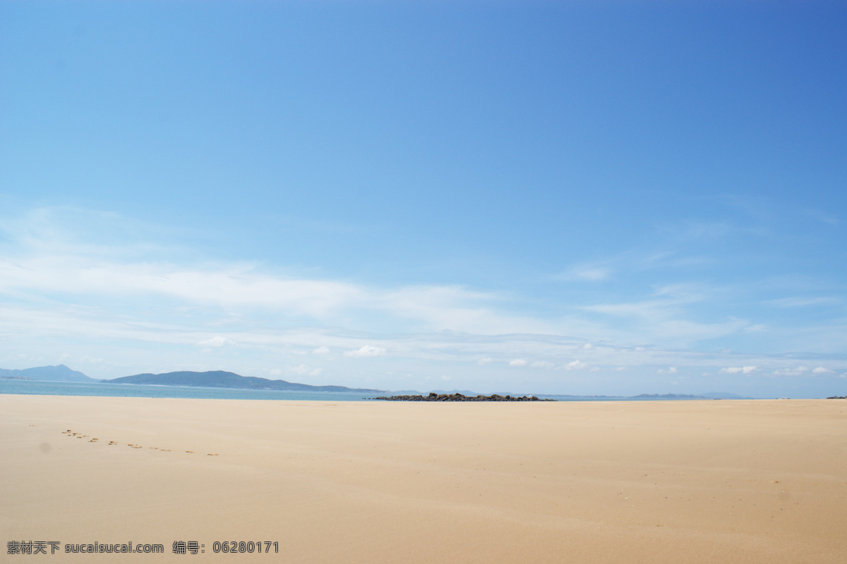 东甲岛 沙滩 自然风景 天空 海岛 摄影图片 自然景观