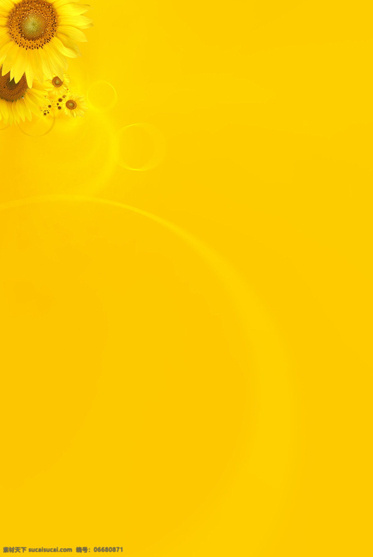 黄色背景图 黄色背景 背景图片 向日葵背景 黄色 底纹边框 背景底纹